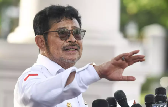 Mentan Syahrul Yasin Limpo Sindir Unsur Politik Kasusnya di KPK