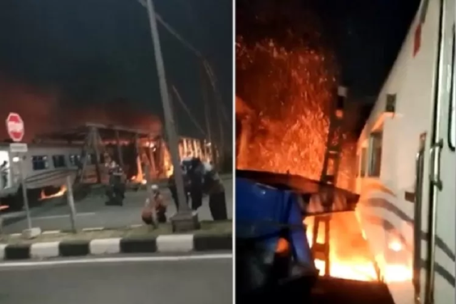 Kronologi Kecelakaan KA Brantas Vs Truk di Semarang