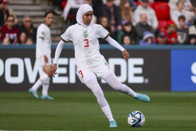 Pemain Wanita Berhijab Inspirasi di Piala Dunia Wanita Nouhaila Benzina