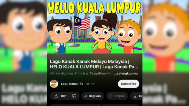 Viral Lirik Lagu Halo-Halo Bandung Dijiplak Channel Malaysia