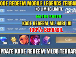 Buruan Dapatkan Kode Redeem Mobile Legends 10 Januari 2024