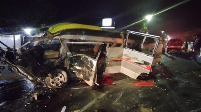 Rombongan Bus SMAN 1 Sidoarjo Kecelakaan, 2 Korban Jiwa